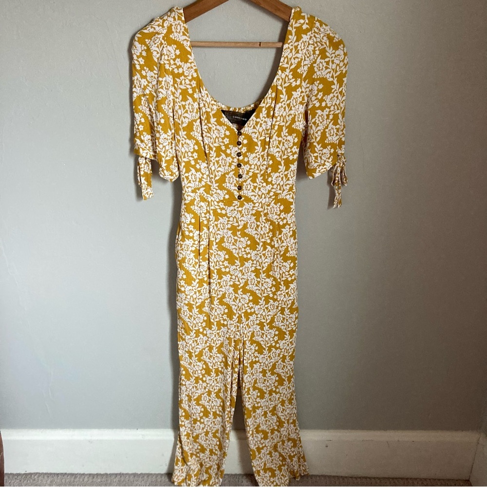 Code Mode Yellow Jumpsuit Size Xs - image 1